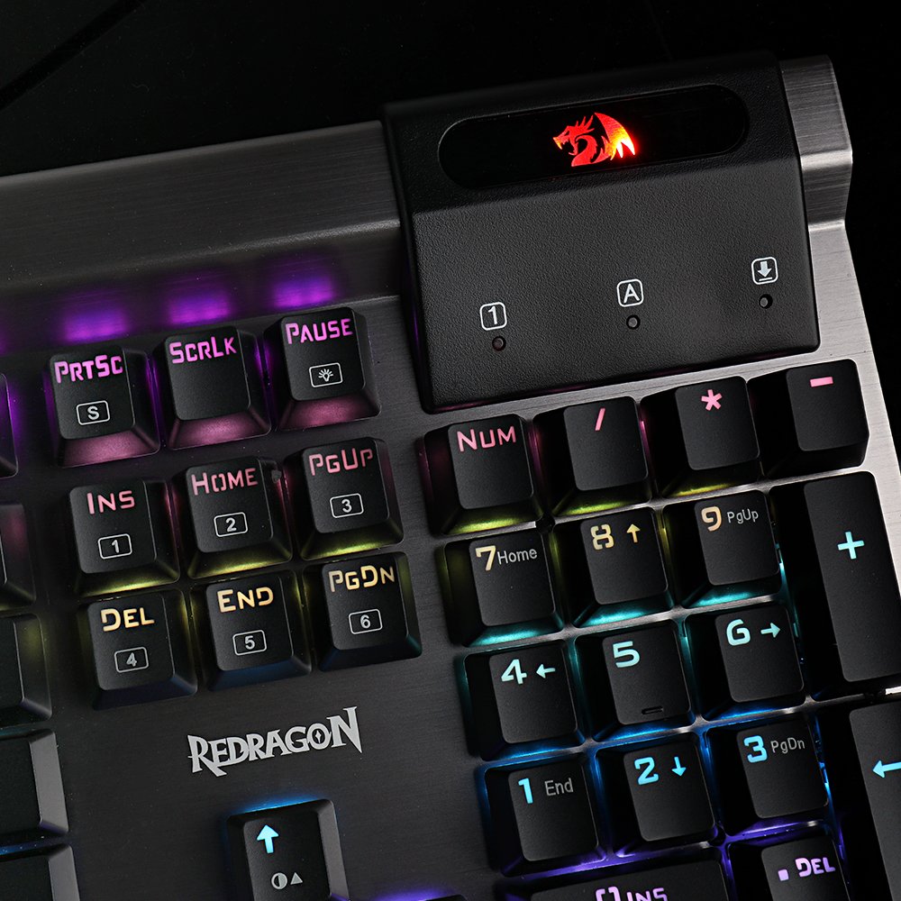 Amazon | Redragon K563 ゲーミング メカニカル キーボード RGB LED